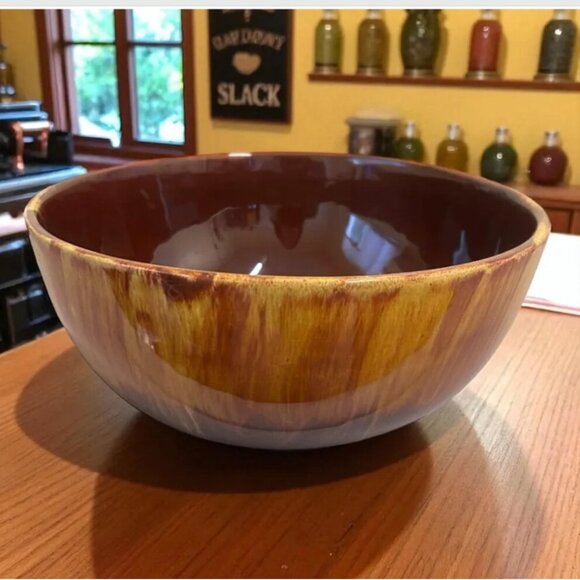 Vintage Blue Mountain Pottery Harvest Gold Mixing Bowl - Picture 2 of 6